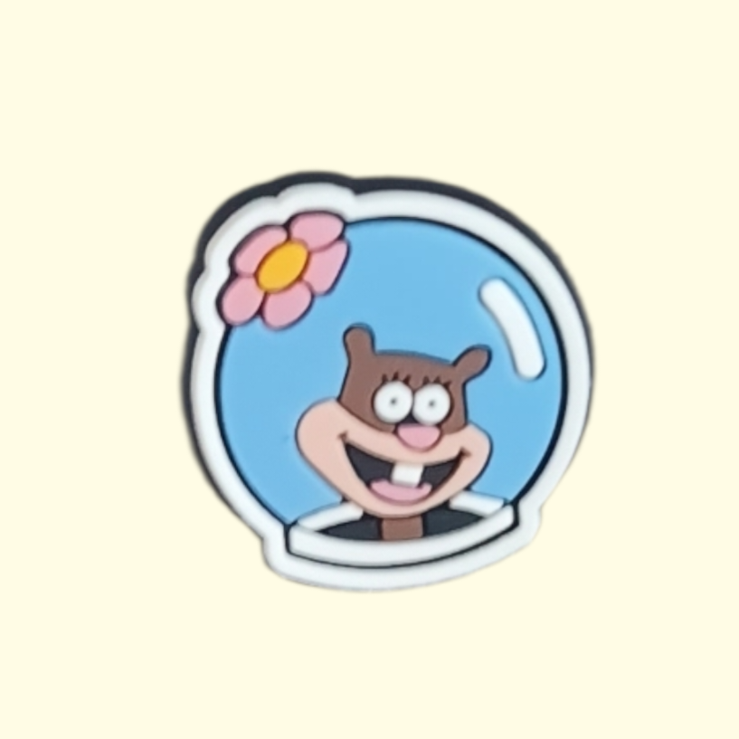 Spongebob Crocs Charms x4