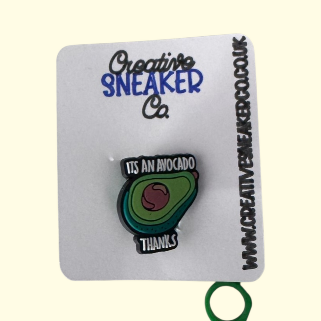 Avocado Thanks Straw Topper