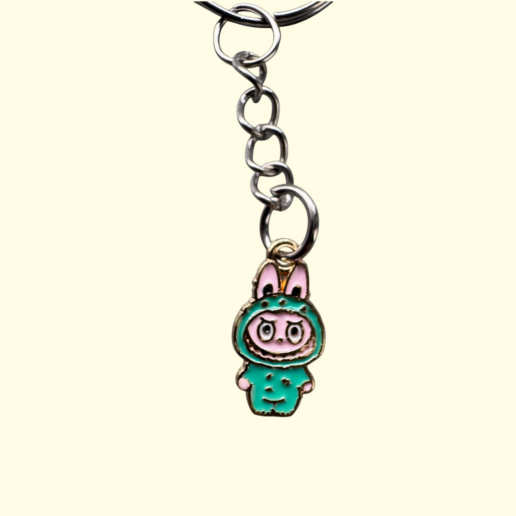 Labubu Body Green Keyring