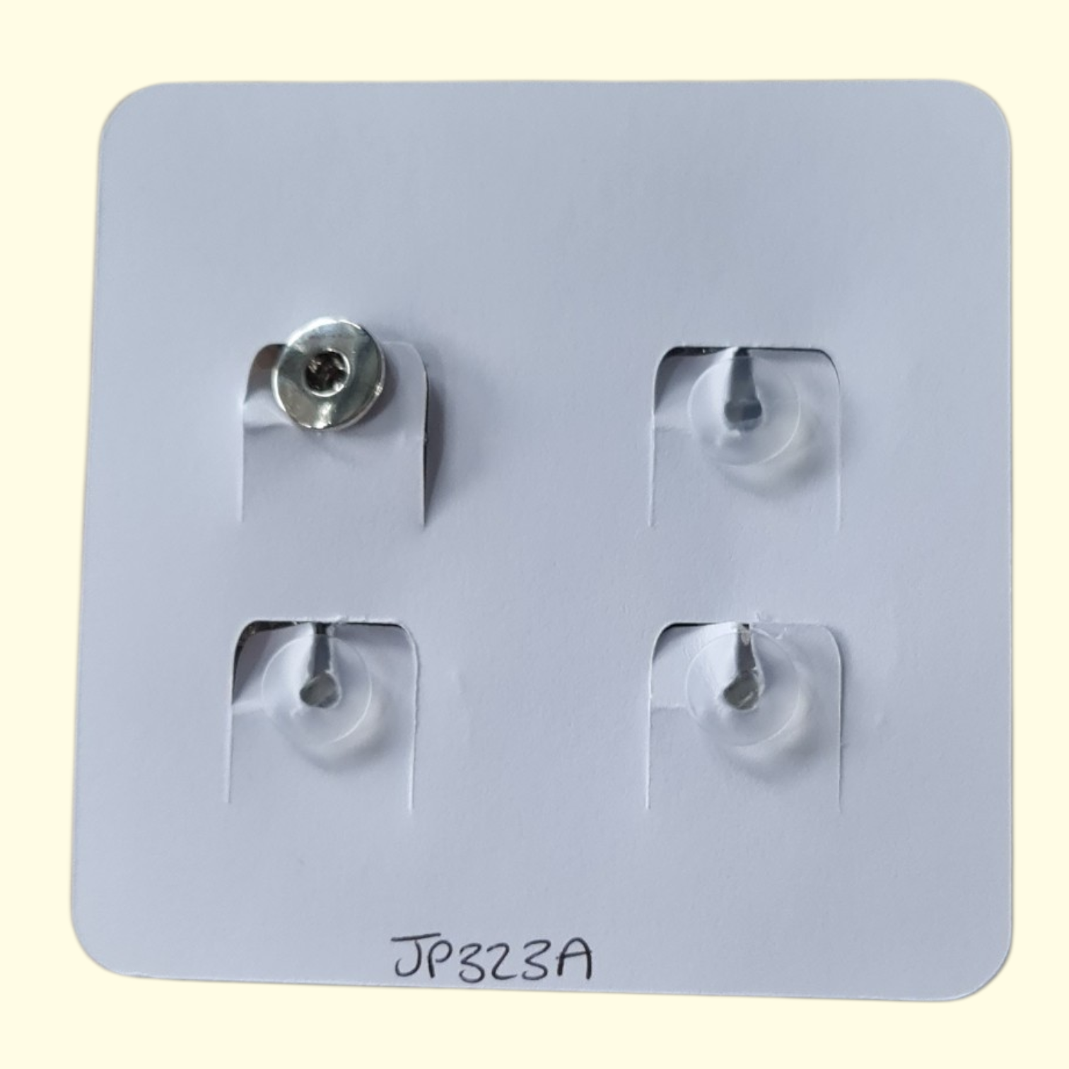 Silver Bling Designers Crocs Charms x4