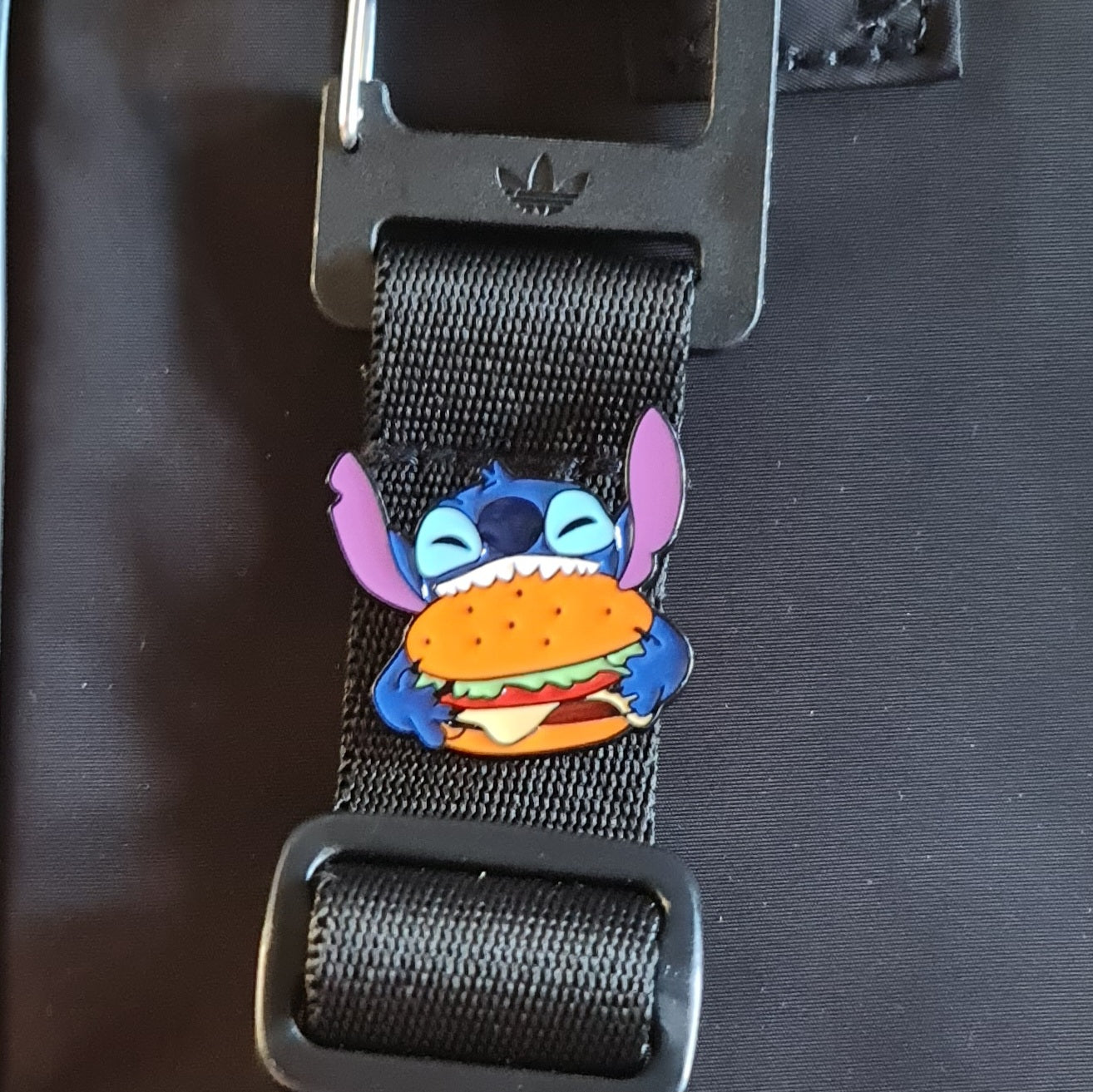 Stitch Burger Pin Badge