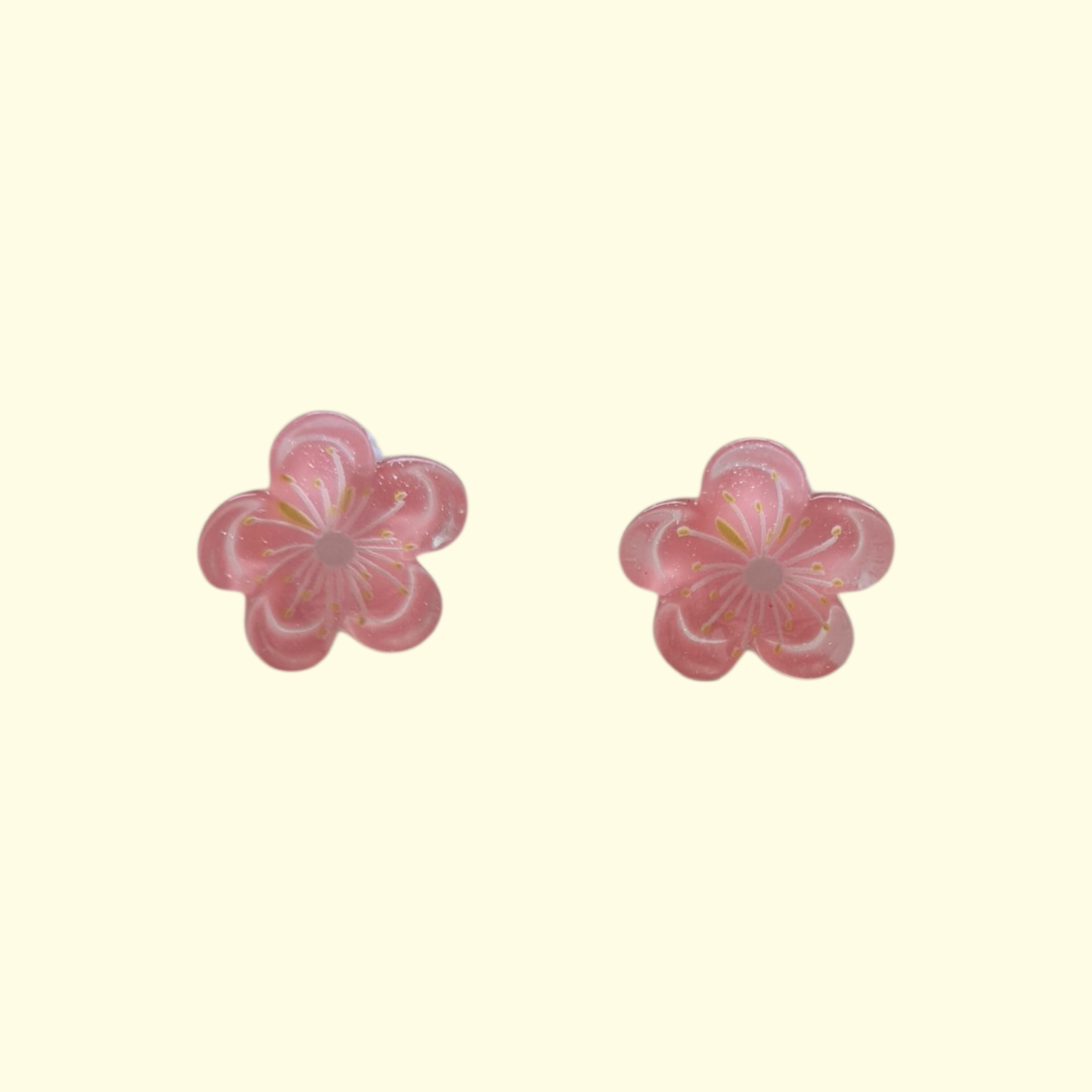 Flower Pink Shoelace Charms