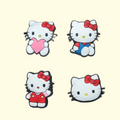 Hello Kitty Crocs Charms x4
