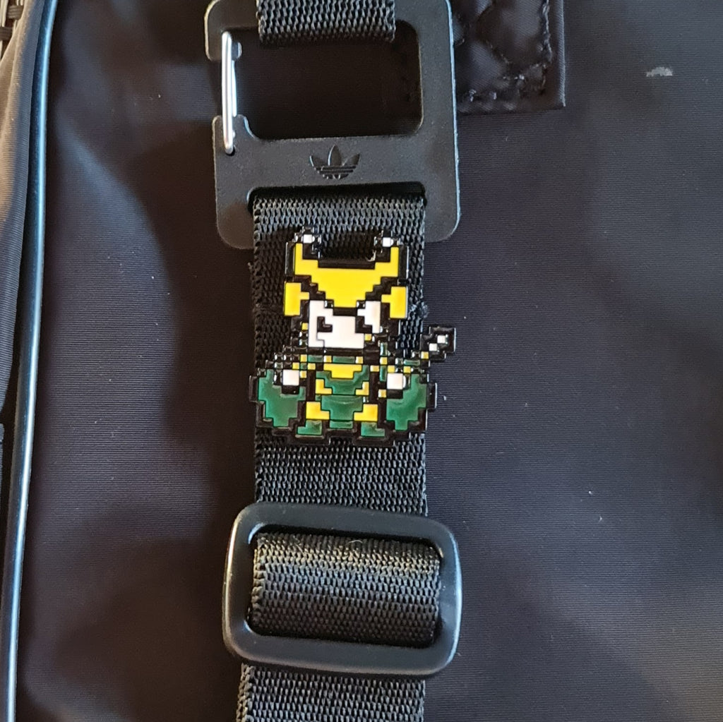 Marvel Loki Blocks Pin Badge