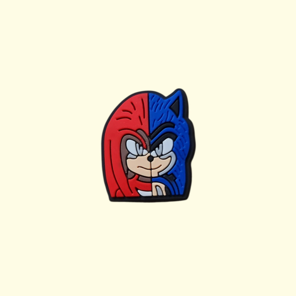 Sonic Crocs Charms x4