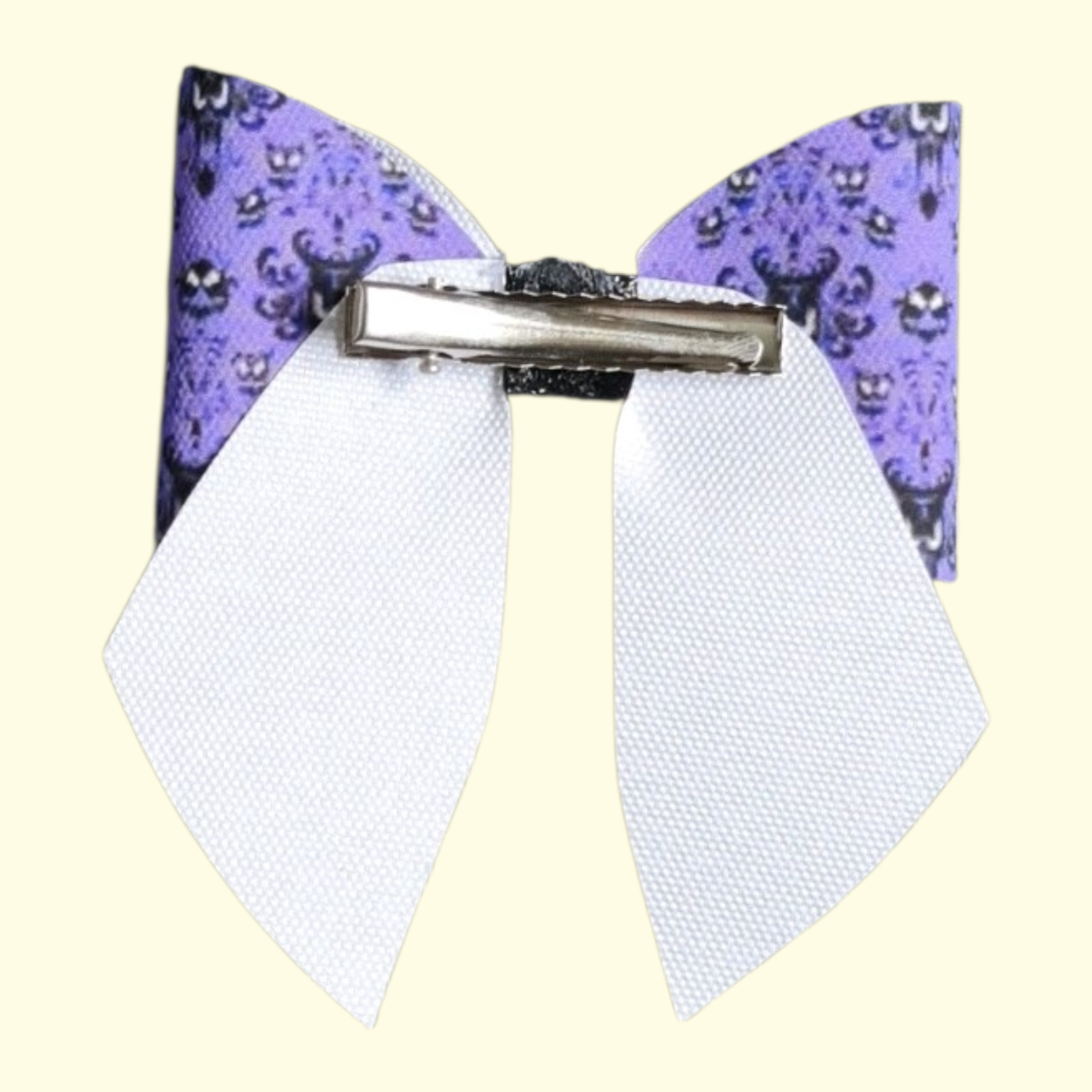 Purple Spider Halloween Sailor Hair Bow