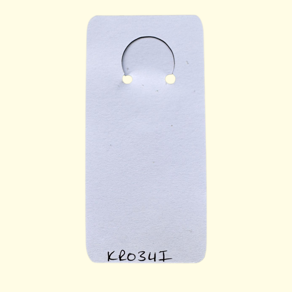 Labubu Face Purple Keyring