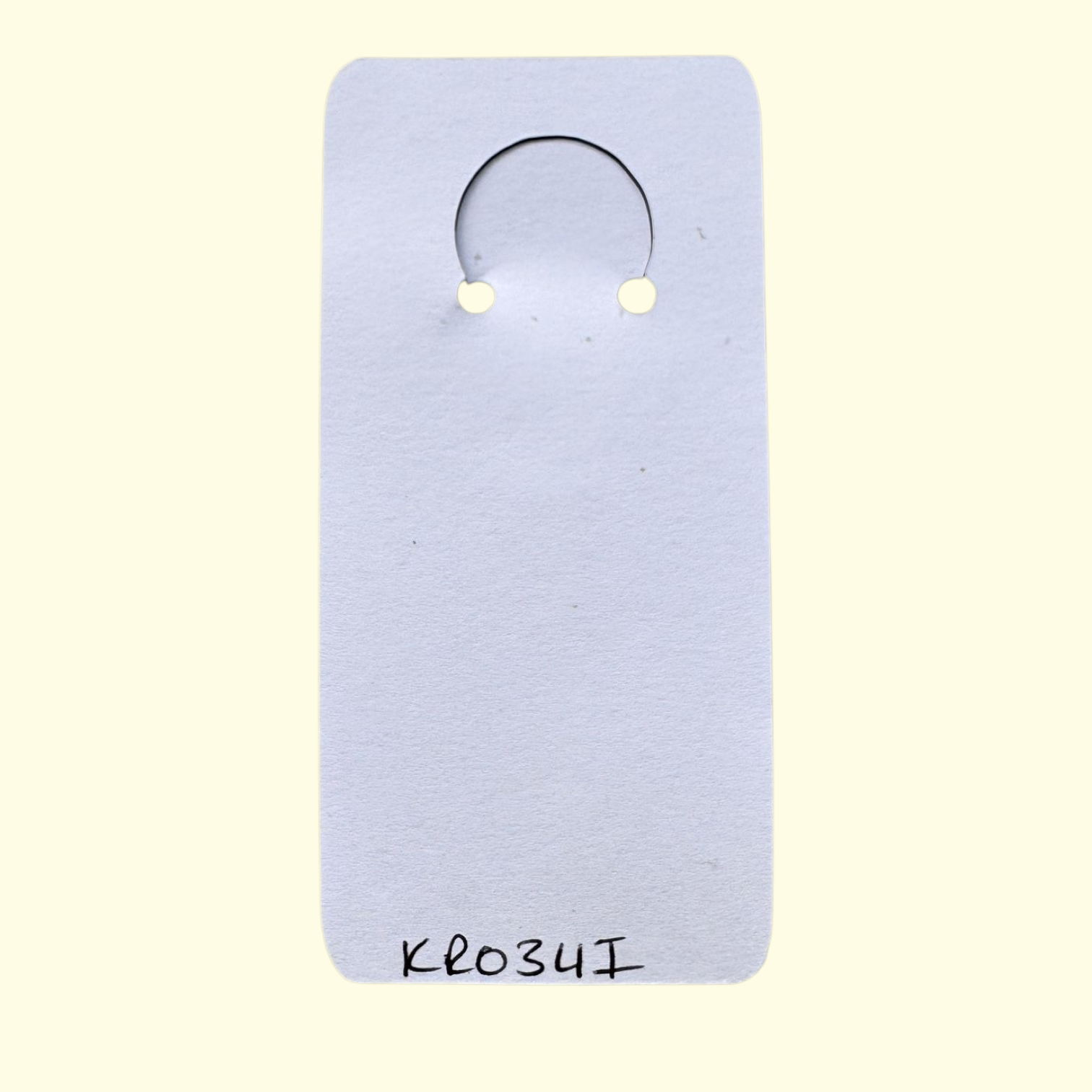 Labubu Face Purple Keyring