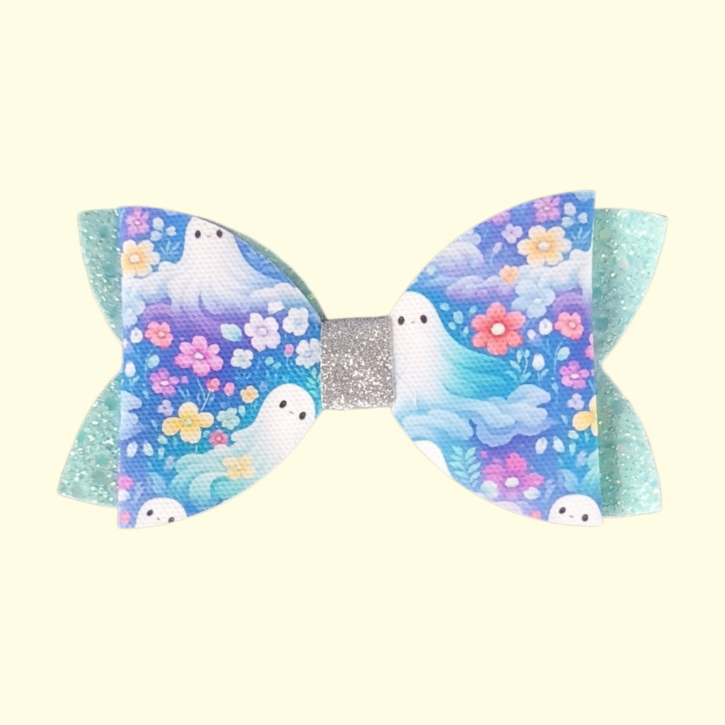 Halloween Ghosts Standard Hair Bow