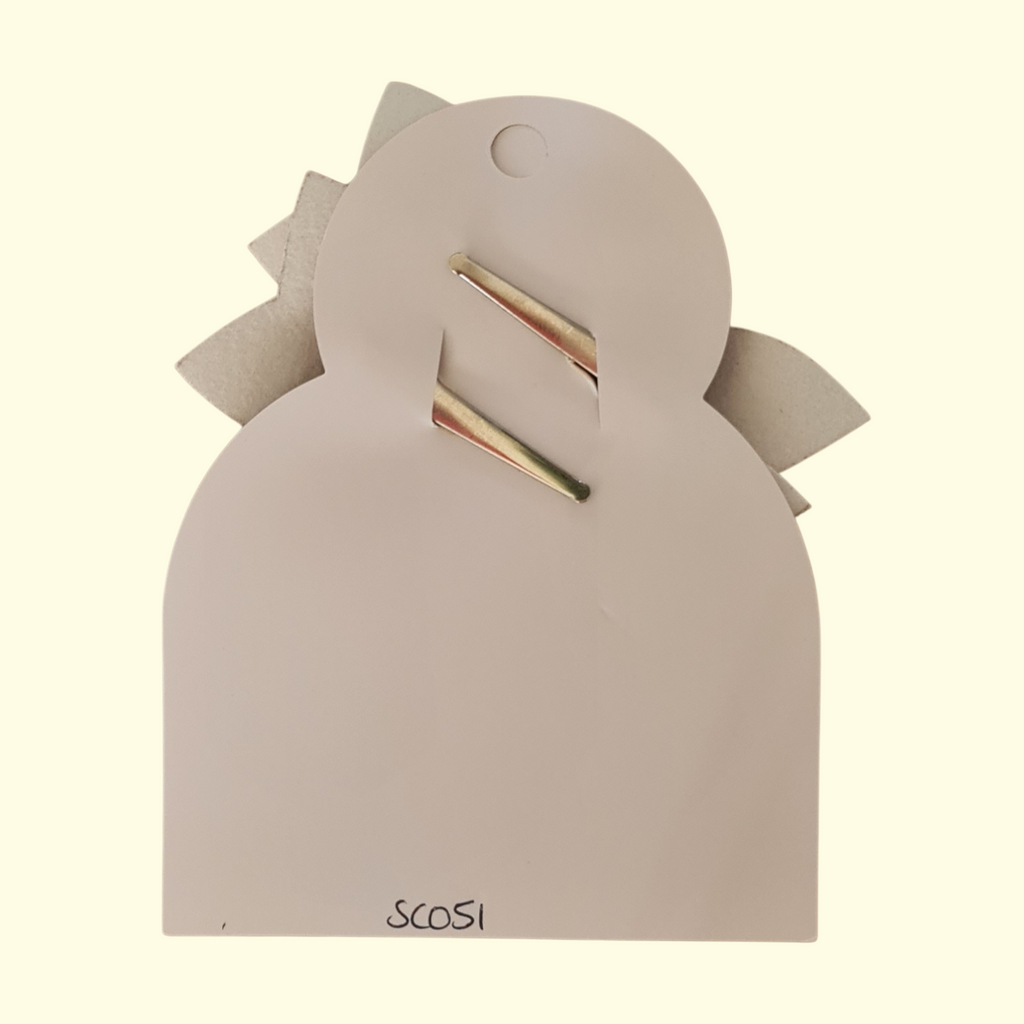 Donut Pink Hair Bow x2