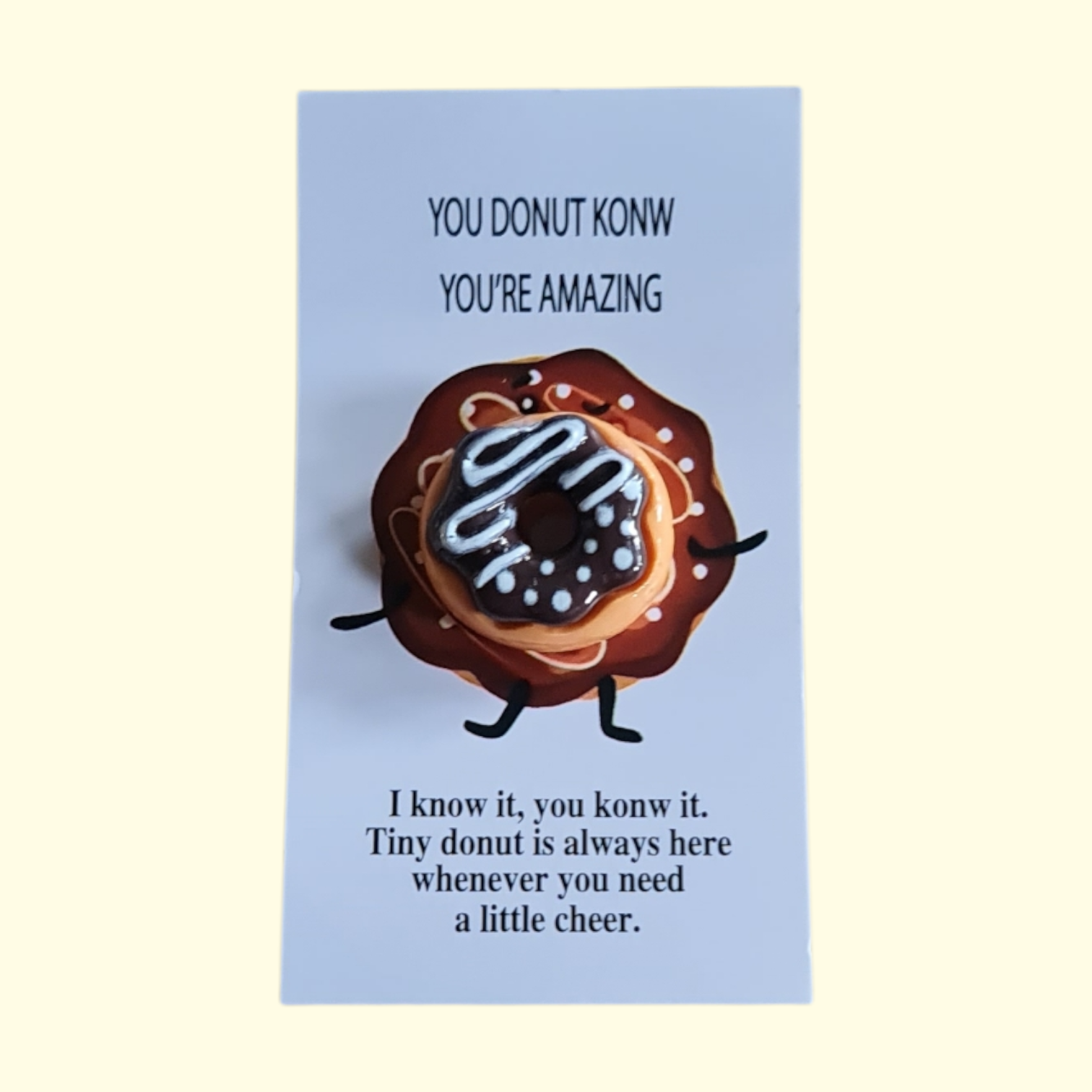 Donut Brown Pocket Hug