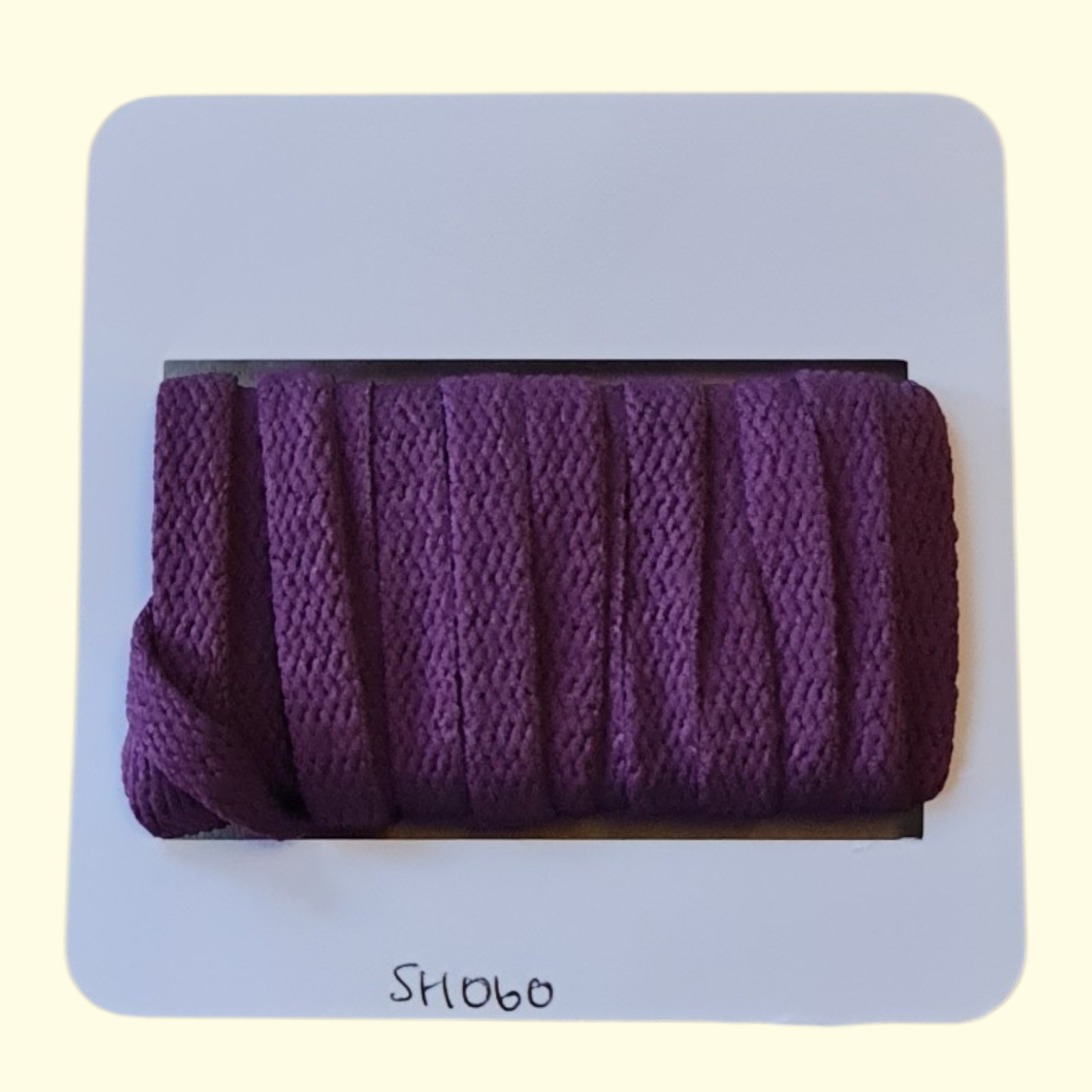 Flat Shoelaces 120cm Dark Purple