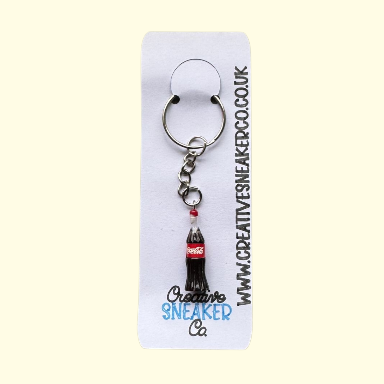 Coca Cola Bottle Keyring