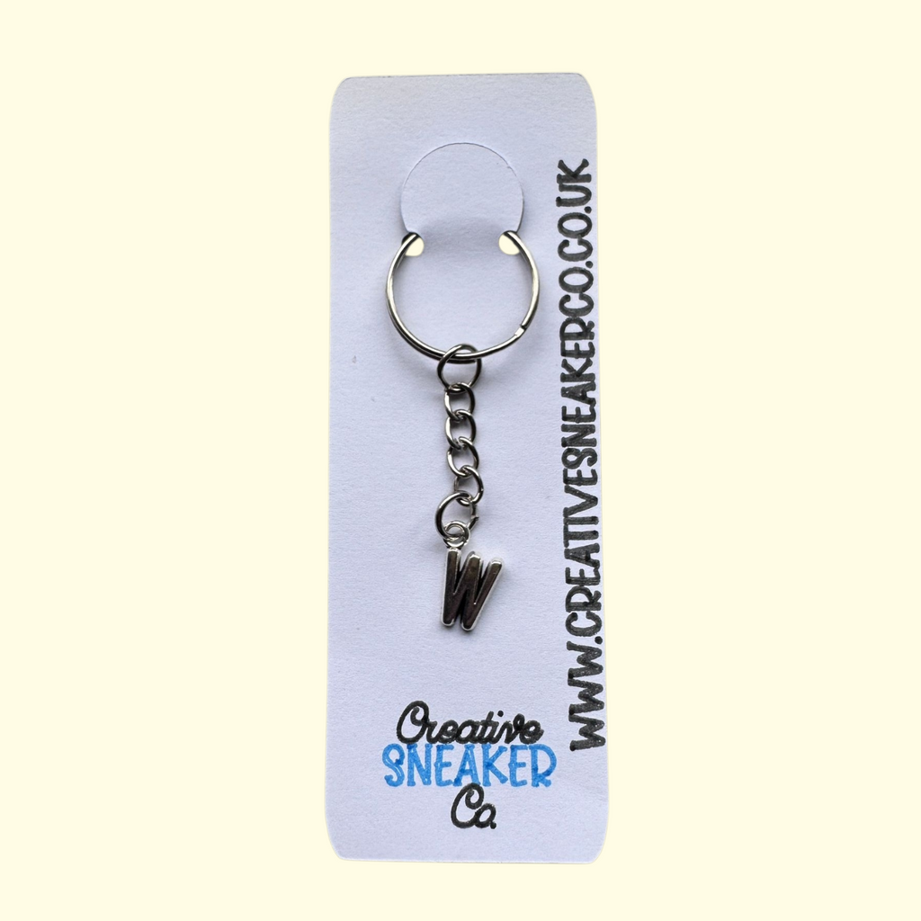 Letter W Keyring
