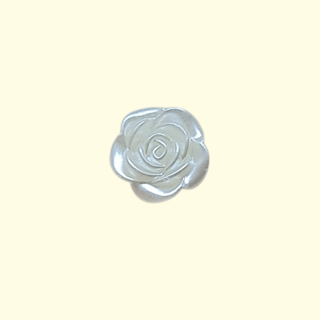 Pearl Flower Crocs Charms x4