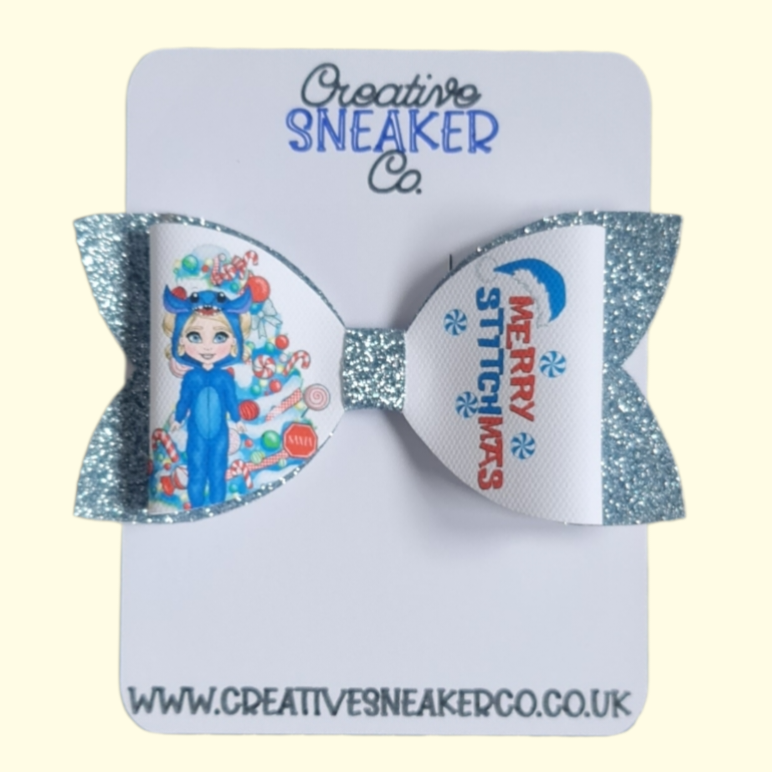 Stitch Stitchmas Blonde Standard Hair Bow