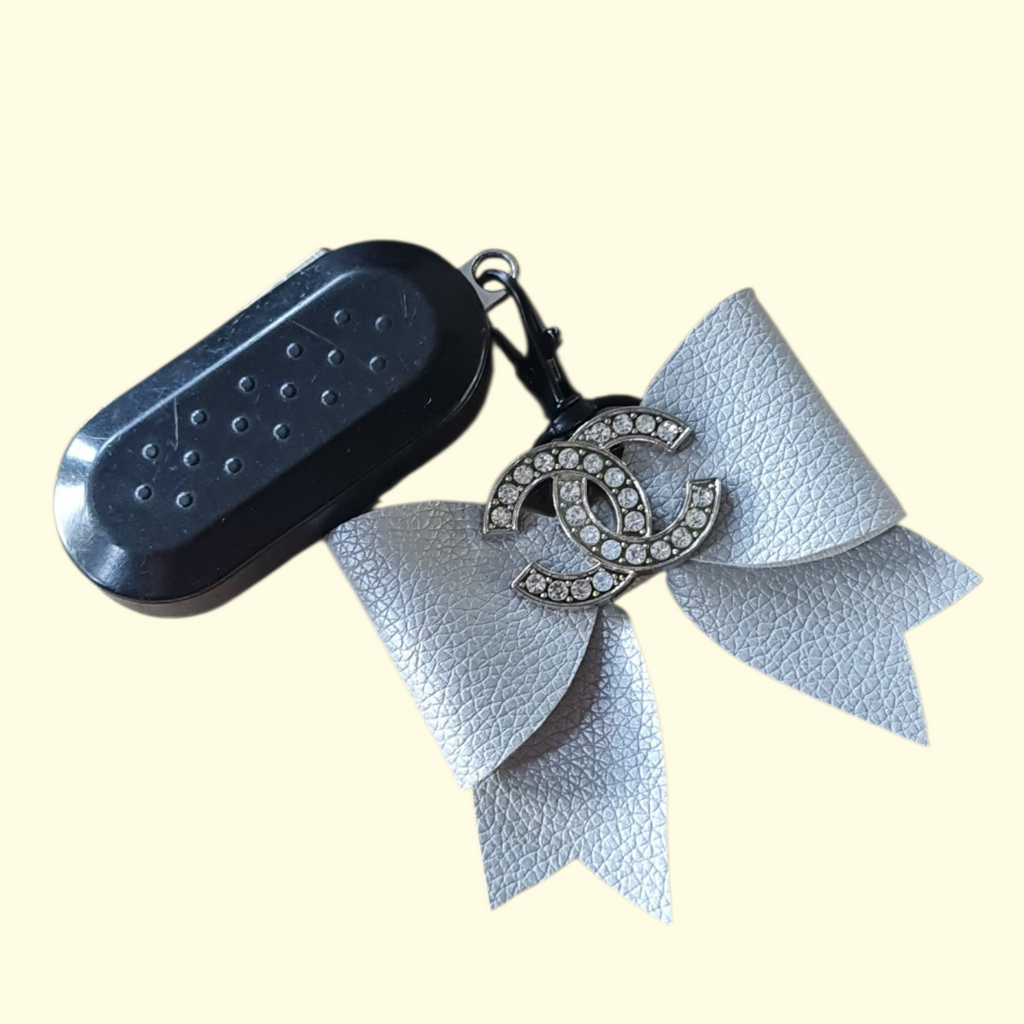 Silver Silver Chanel Bag Charm
