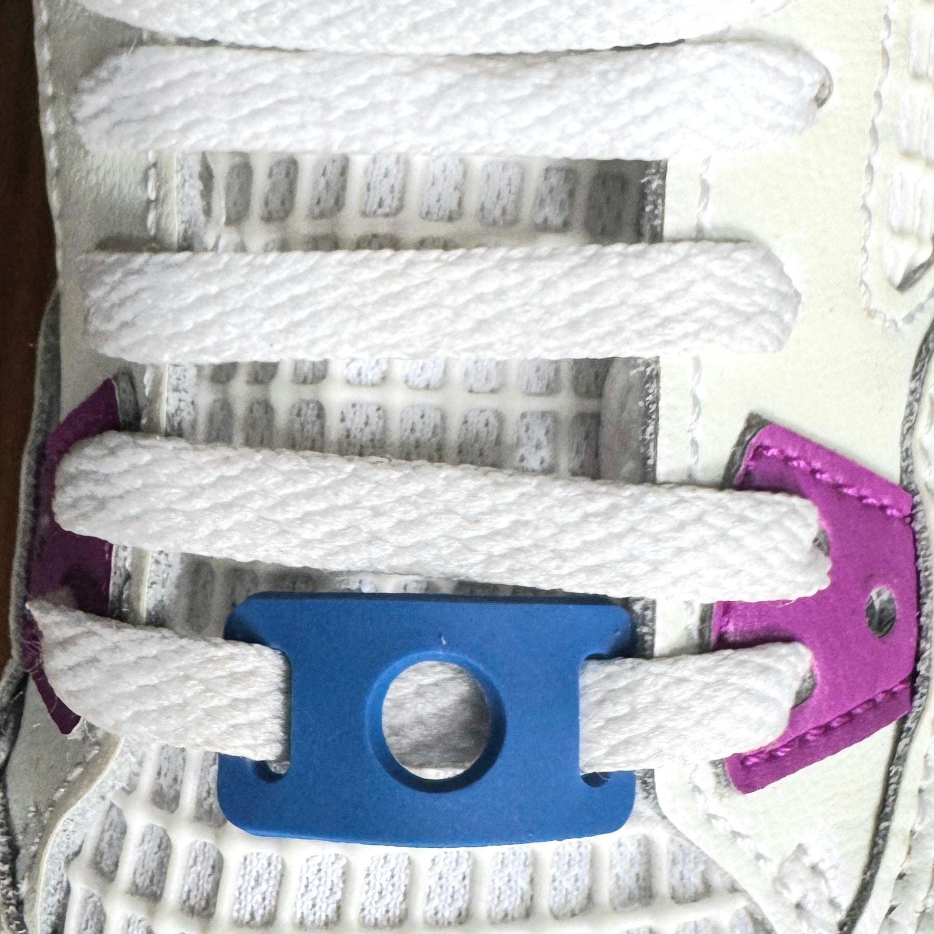 Charm Tag Blue Shoelace Charms