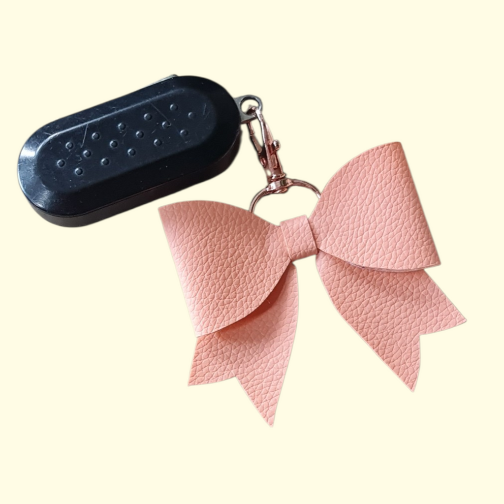 Peach Bag Charm