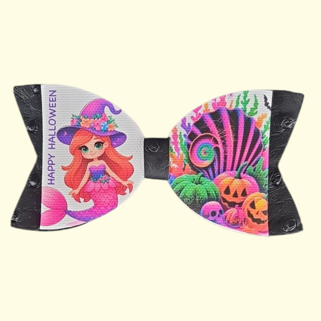 Halloween Mermaid Standard Hair Bow