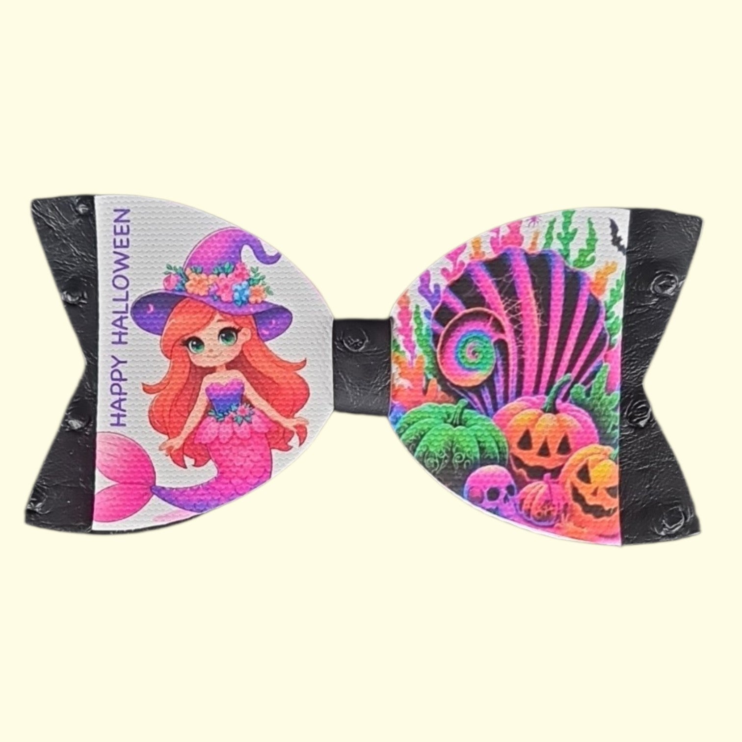 Halloween Mermaid Standard Hair Bow