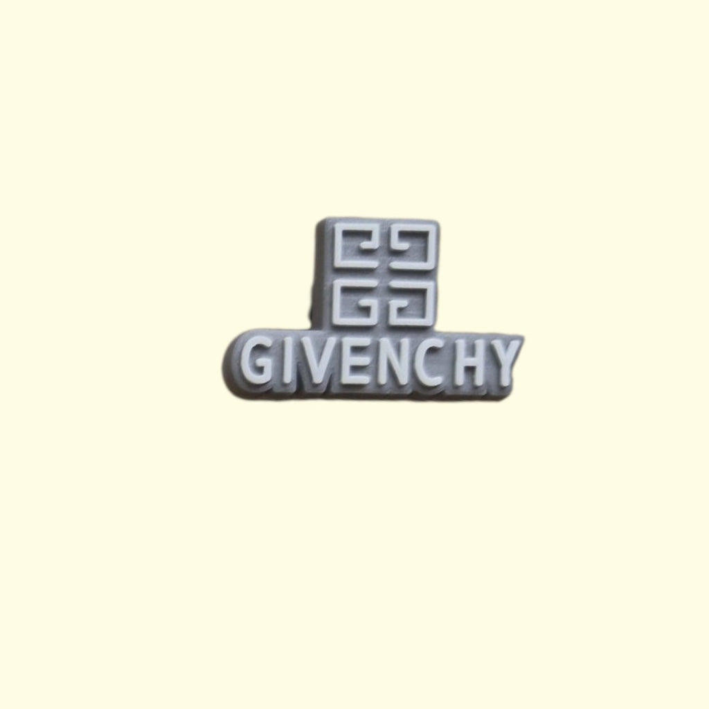 Grey Designers Crocs Charms x4