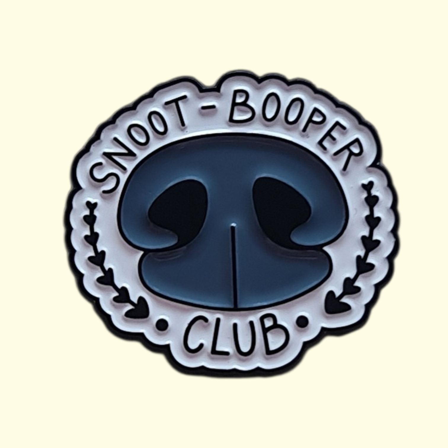 Dog Snoot Bopper Pin Badge