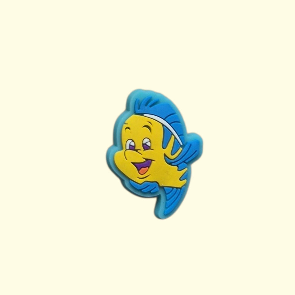 Ariel Crocs Charms x4