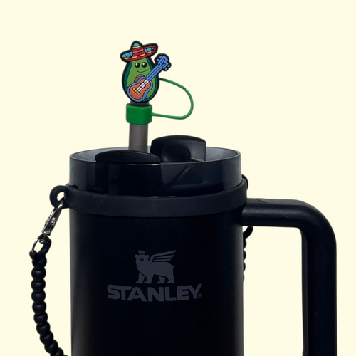Avocado Mexican Straw Topper
