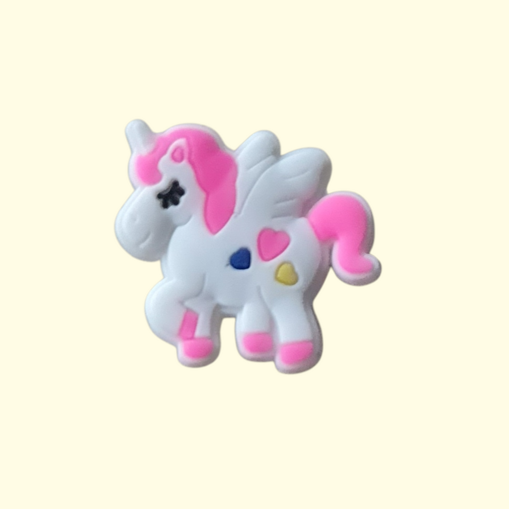 Unicorn Crocs Charms x4