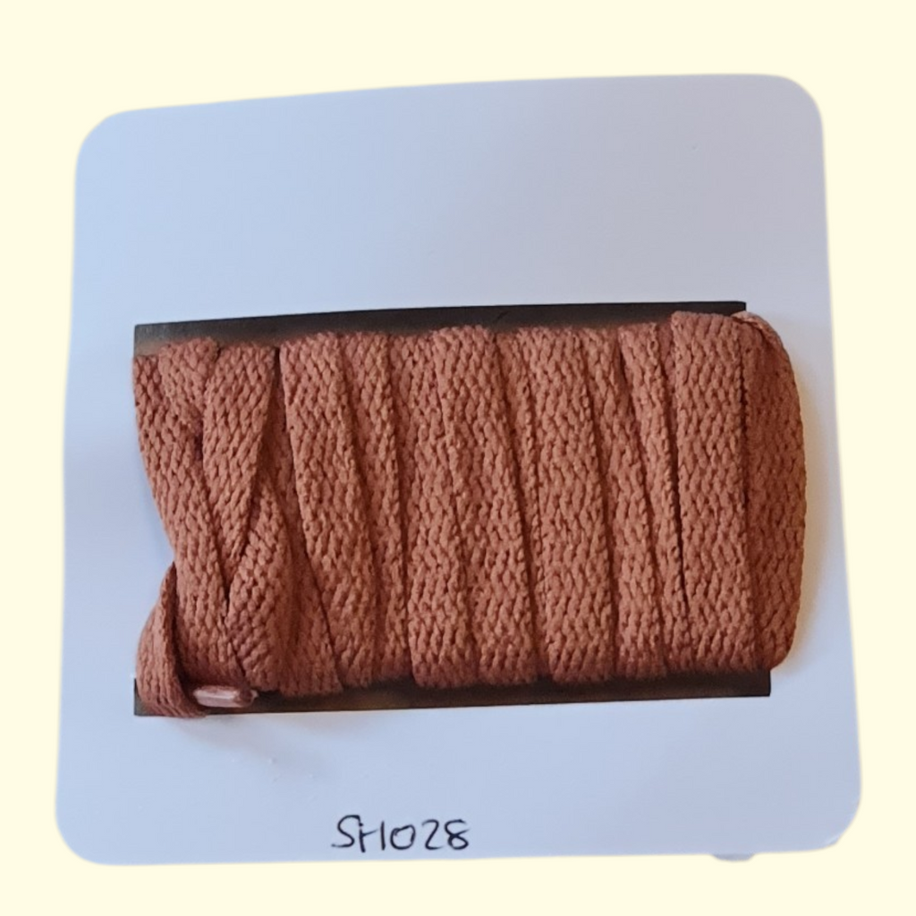 Flat Shoelaces 120cm Chestnut Brown