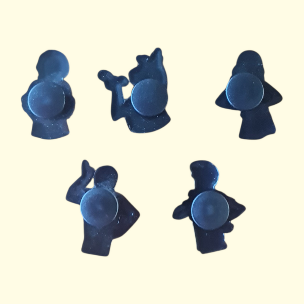 Scooby Doo Crocs Charms x5