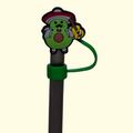 Avocado Mexican Sombrero Straw Topper