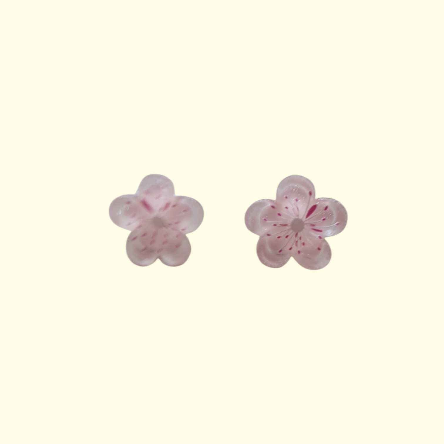 Flower Pink Shoelace Charms