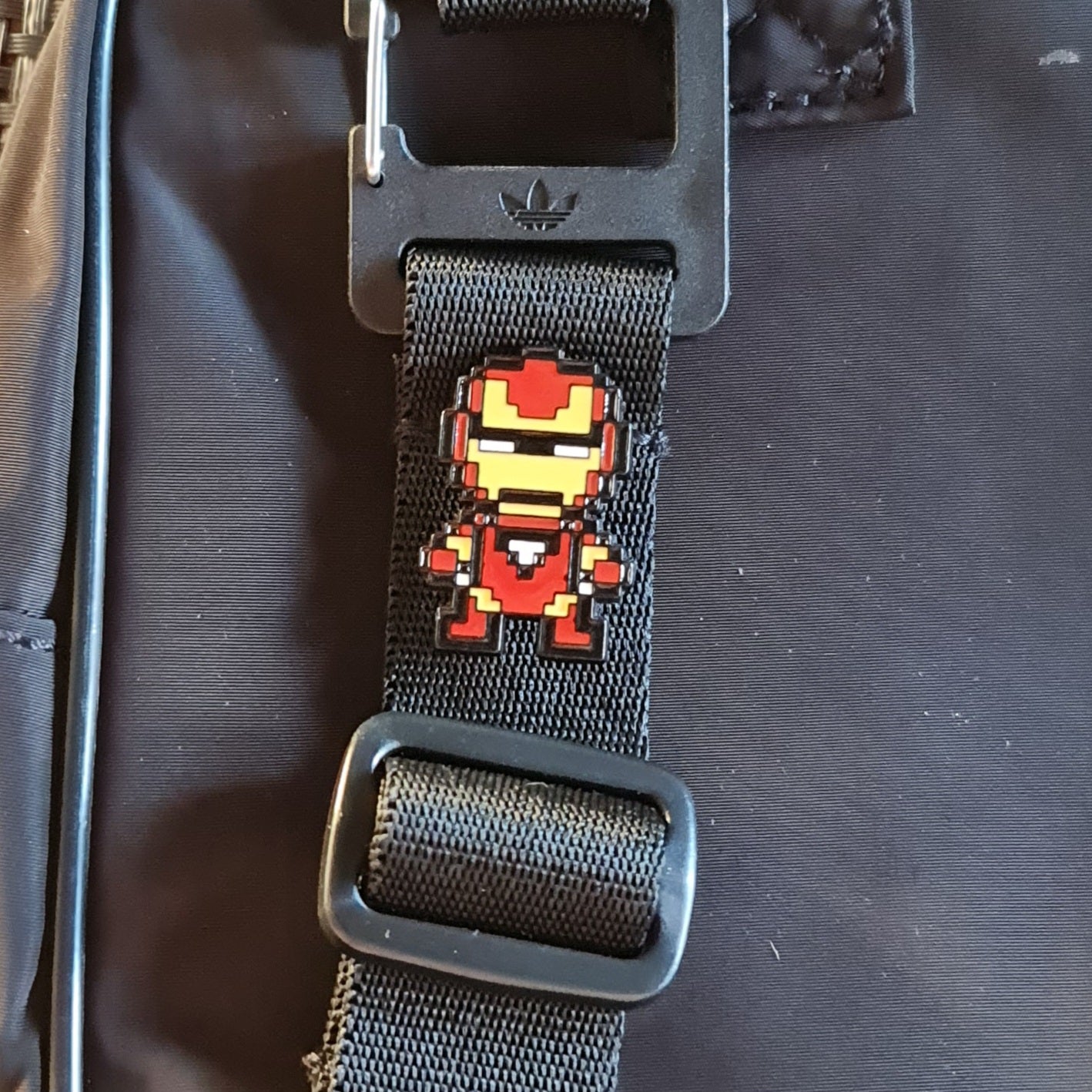 Marvel Iron Man Blocks Pin Badge