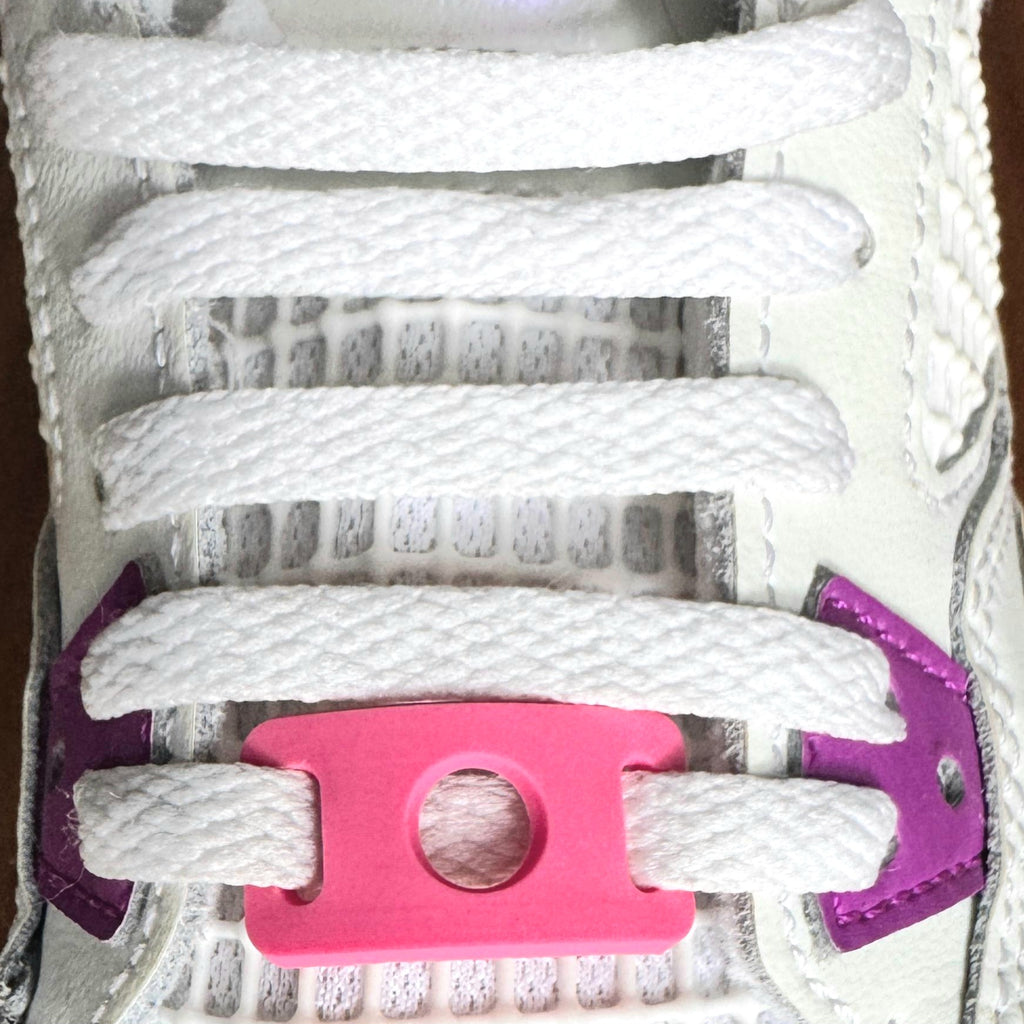 Charm Tag Pink Shoelace Charms