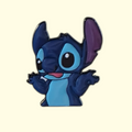 Stitch Huh Pin Badge
