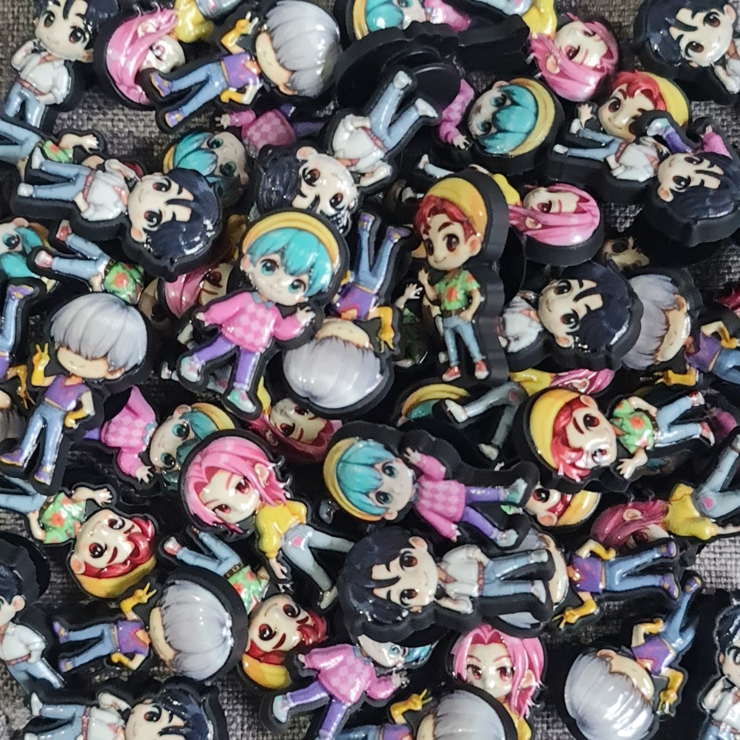 Saja Boys Crocs Charms x5