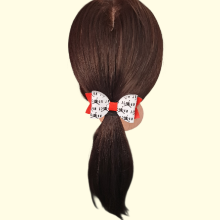 Jumpman Red Hair Bow