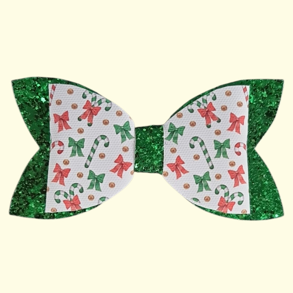 Candycane Standard Hair Bow