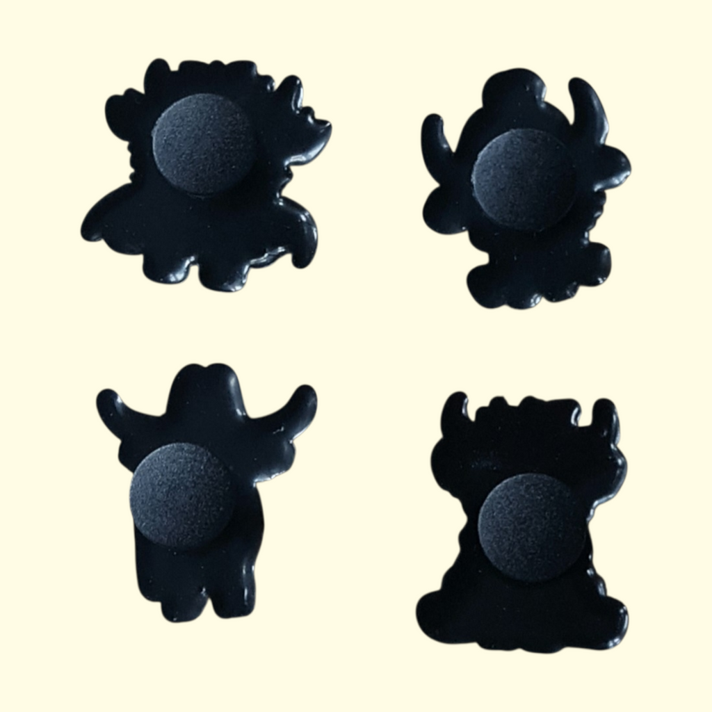 Highland Cows Hero Crocs Charms x4