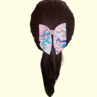 Ariel Sailor Hair Bow