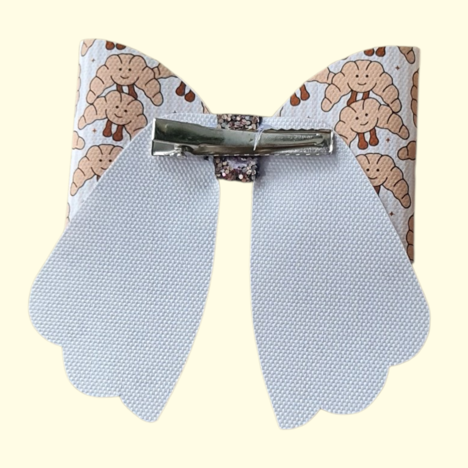 Jelly Cat Croissant Plushie Sailor Hair Bow