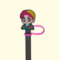 Kpop Aby Straw Topper