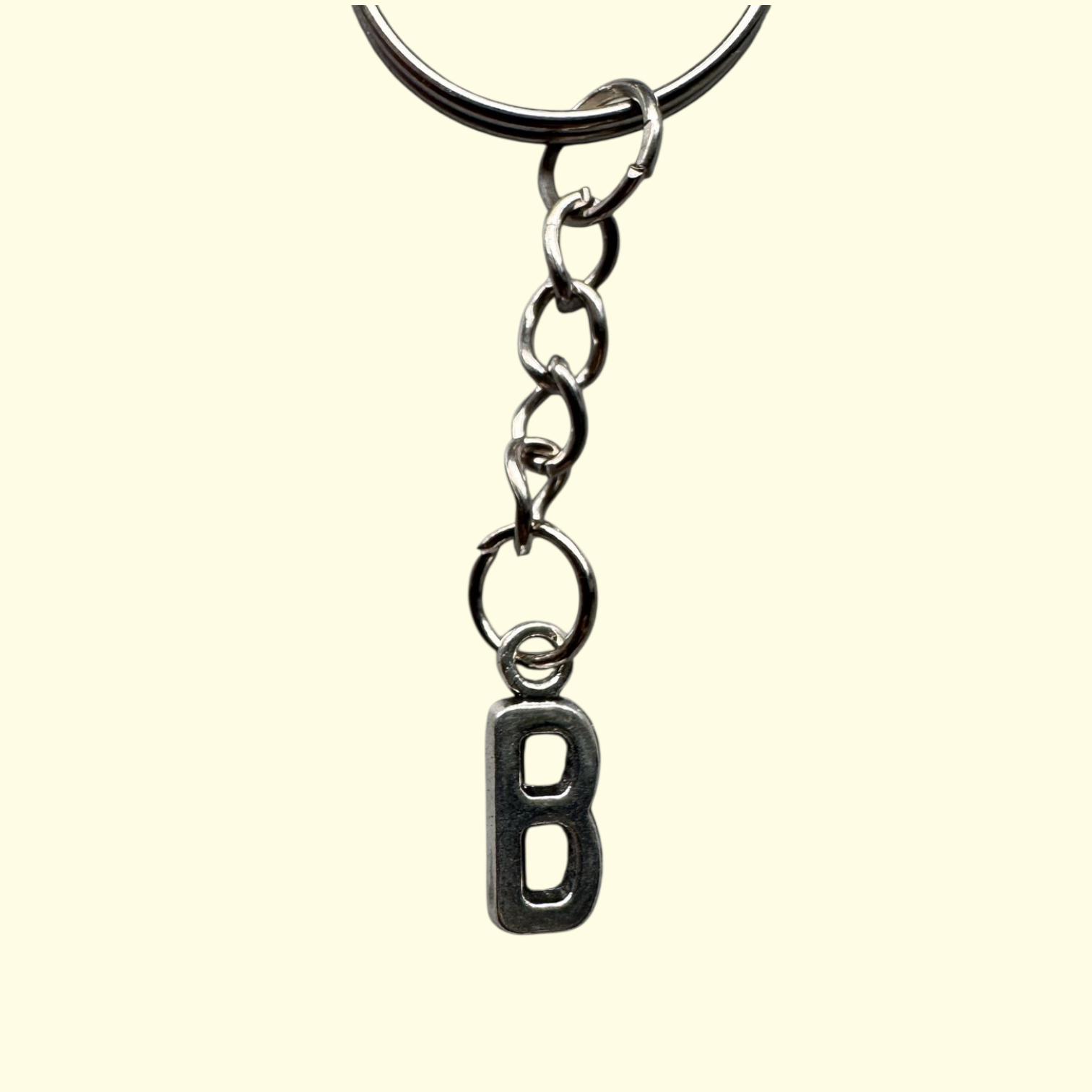 Letter B Keyring