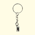 Letter N Keyring