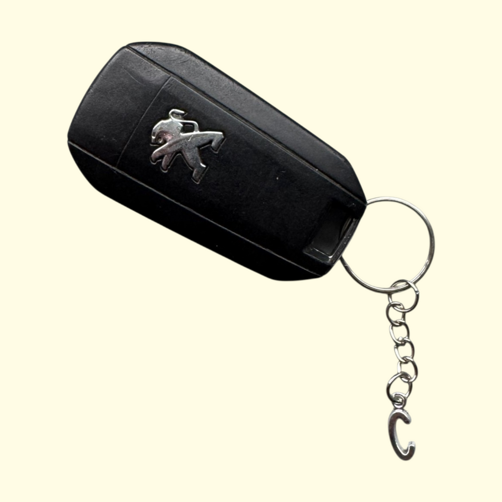 Letter C Keyring
