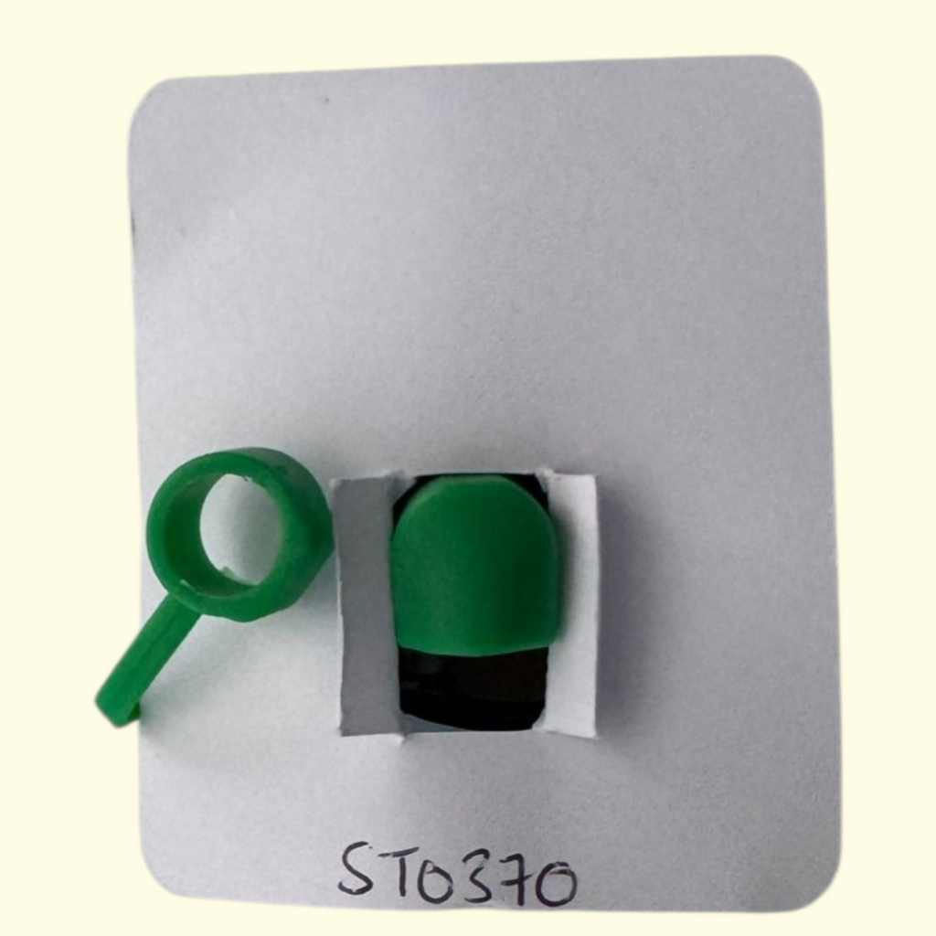 Avocado Square Straw Topper