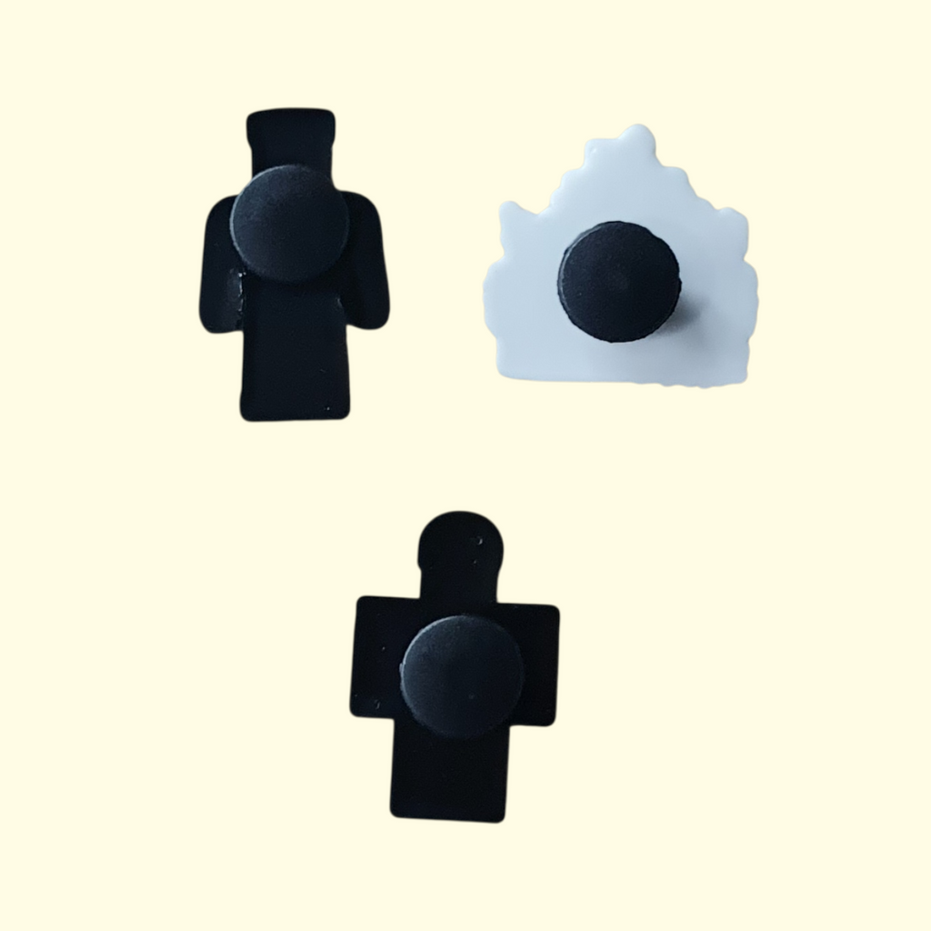 Roblox Crocs Charms x3