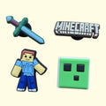 Minecraft Crocs Charms x4